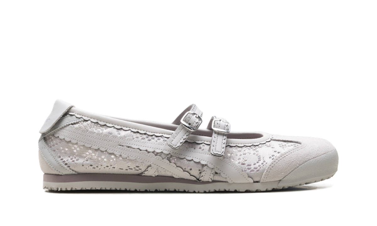 Onitsuka Tiger Mexico 66 TGRS Women's Ballet Flats - Oyster Grey