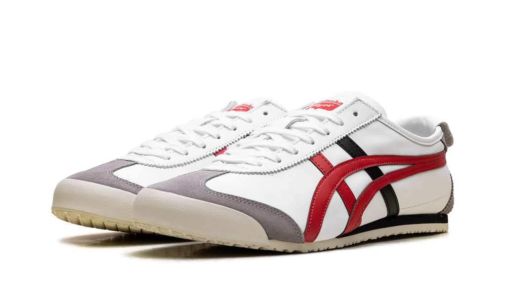 Onitsuka Tiger Mexico 66 Sneakers - White Classic Red | Ref. 198670