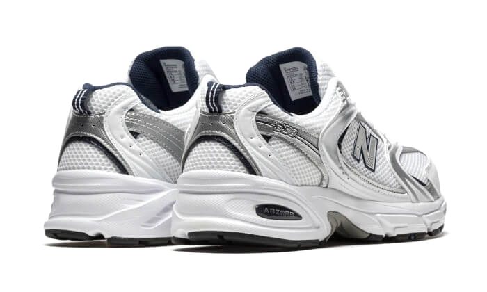 New Balance 530 White Grey Navy — gallery