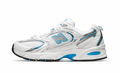New Balance 530 white background hero — aftermath-nb530-530-white-sky-blue