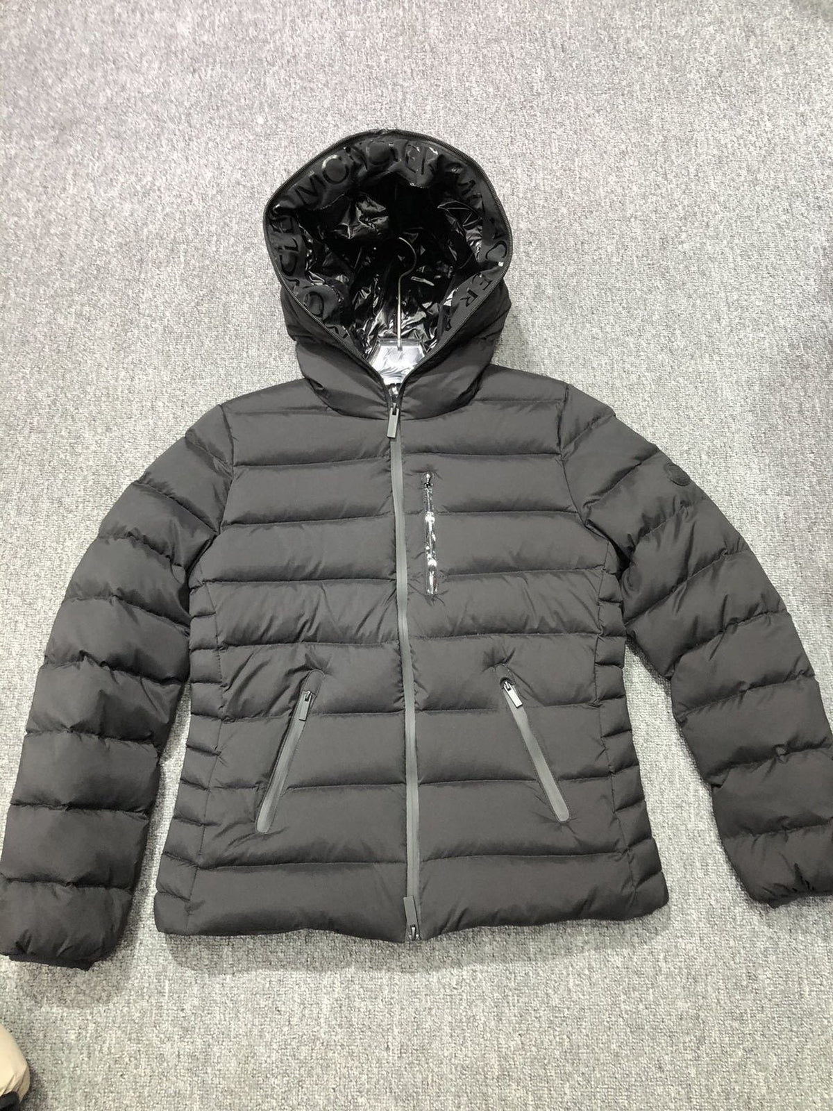 Moncler Women's Hooded Quilted Puffer Coat — front