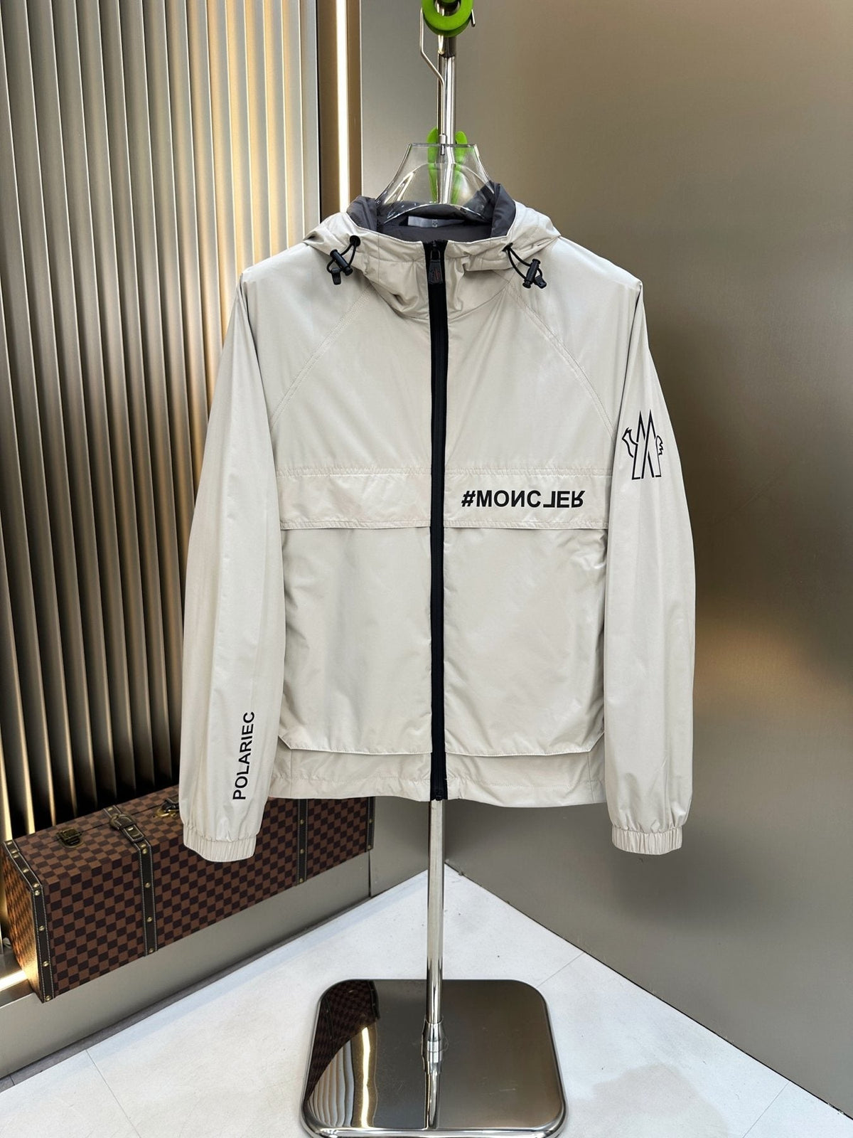 Moncler Panel Hooded Jacket — front