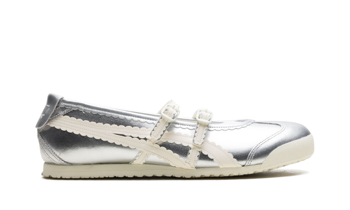 Onitsuka Tiger Mexico 66 TGRS Women's Ballet Flats - Silver Cream