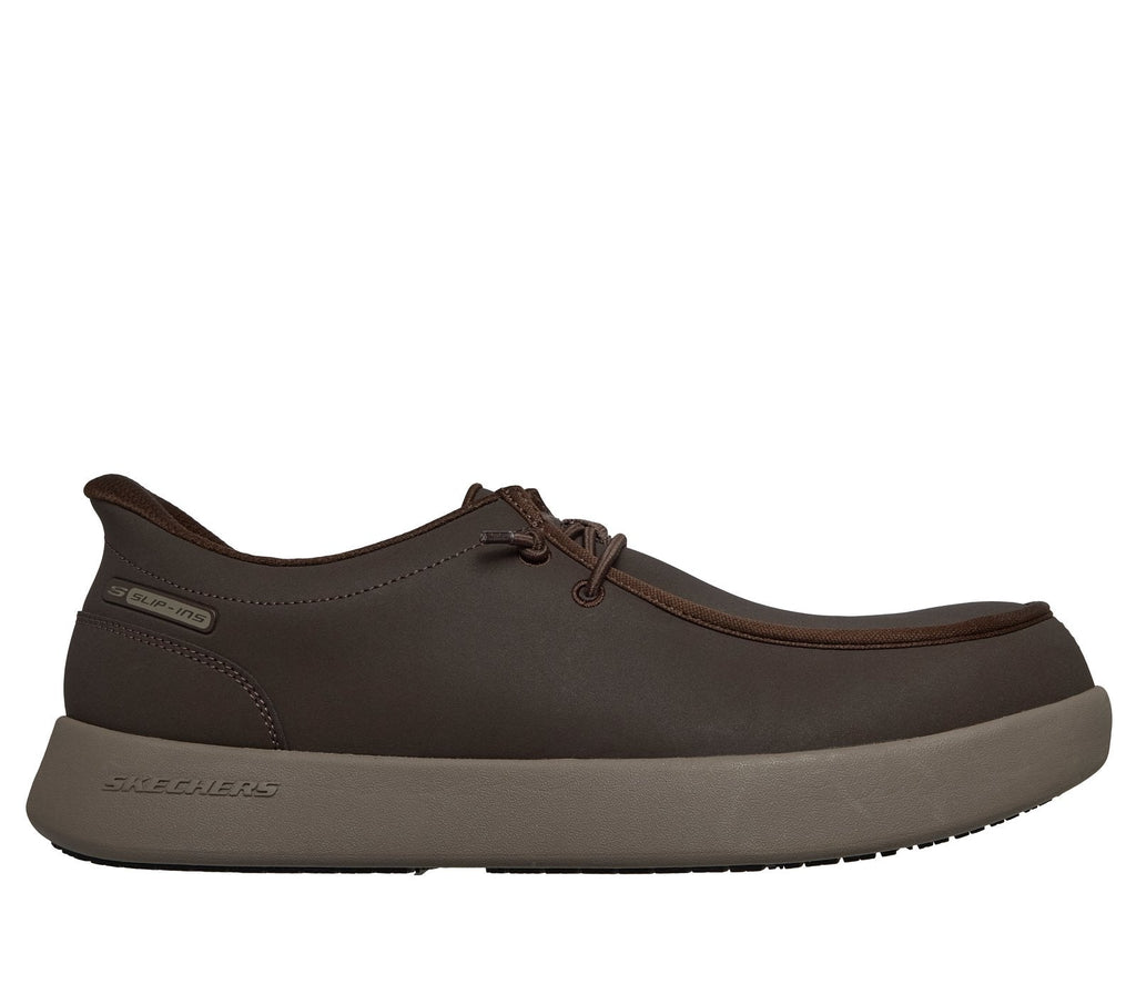 Skechers Slip-ins Work: Sunriser, BROWN