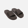 Bottega Veneta Black Rubber Slides