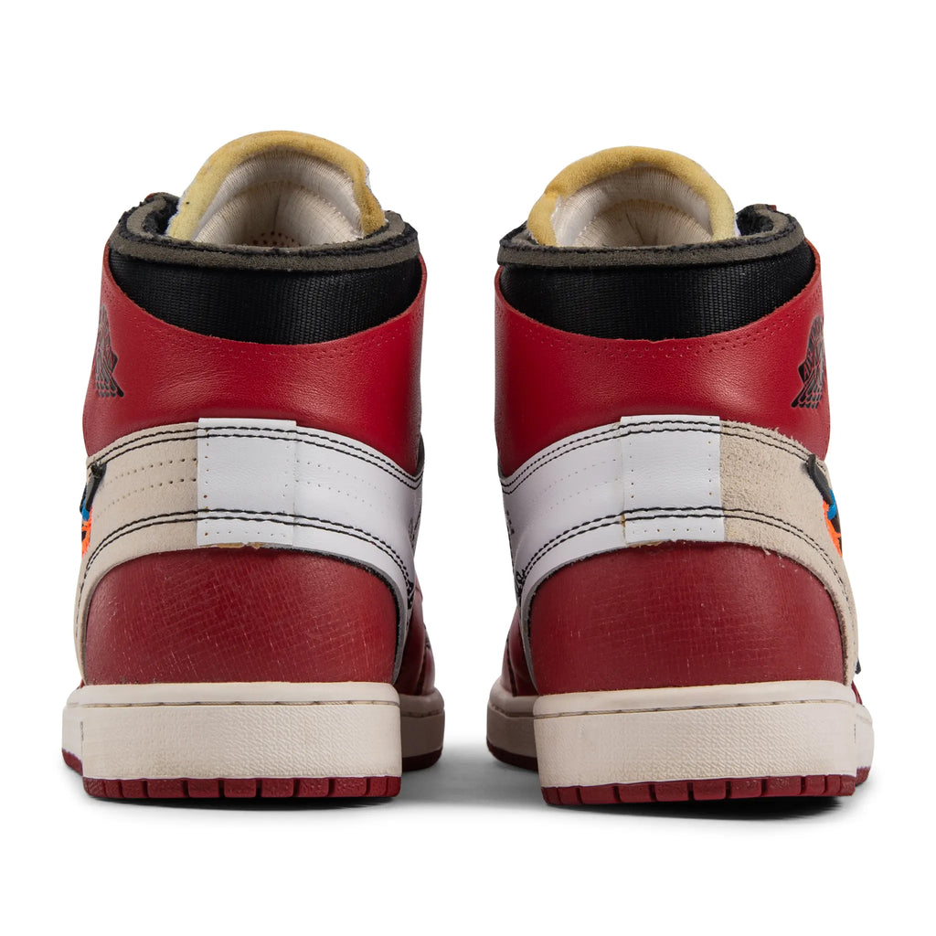 Preloved - Air Jordan 1 x Off-White 1 Retro High OG Chicago Sneakers - Red