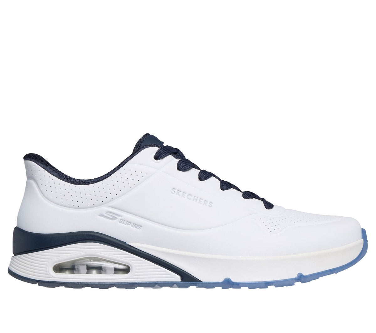 Skechers Slip-ins: UNO Golf SI, WHITE / NAVY