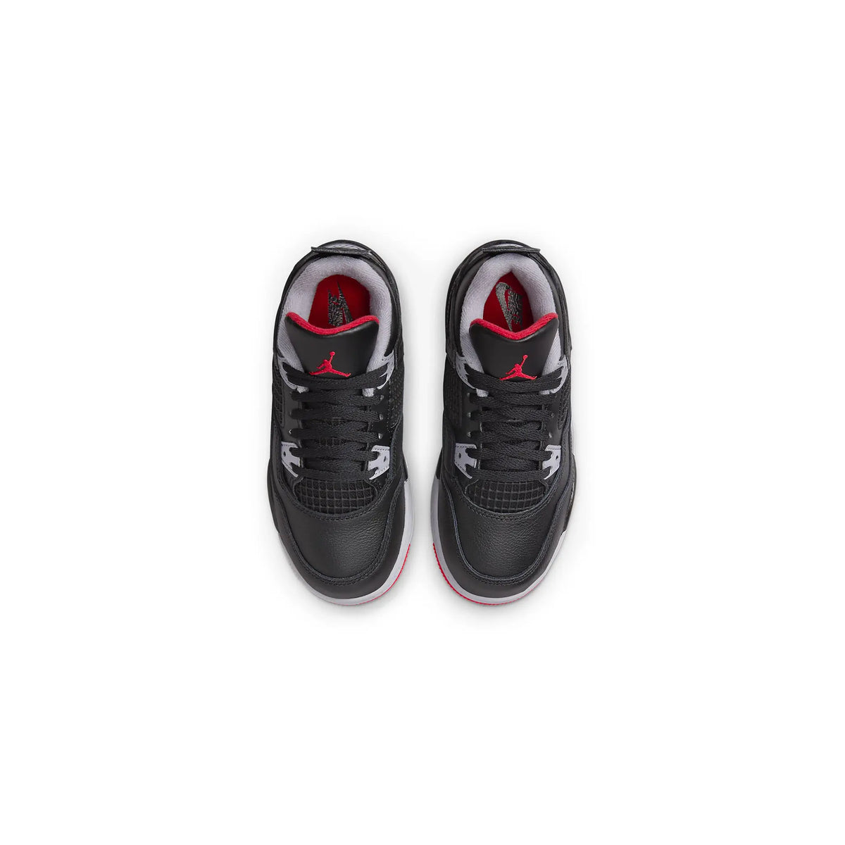 Air Jordan 4 OG Bred Reimagined (PS) Sneakers - Black