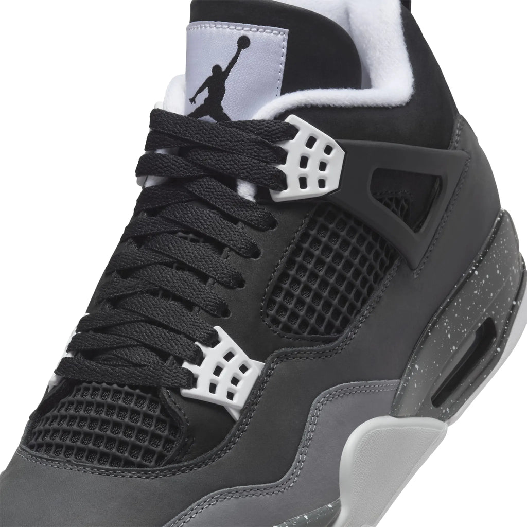 Air Jordan 4 Retro Fear (2024) (GS) Sneakers - Black