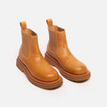 Bottega Veneta Brown Leather Ankle Boots