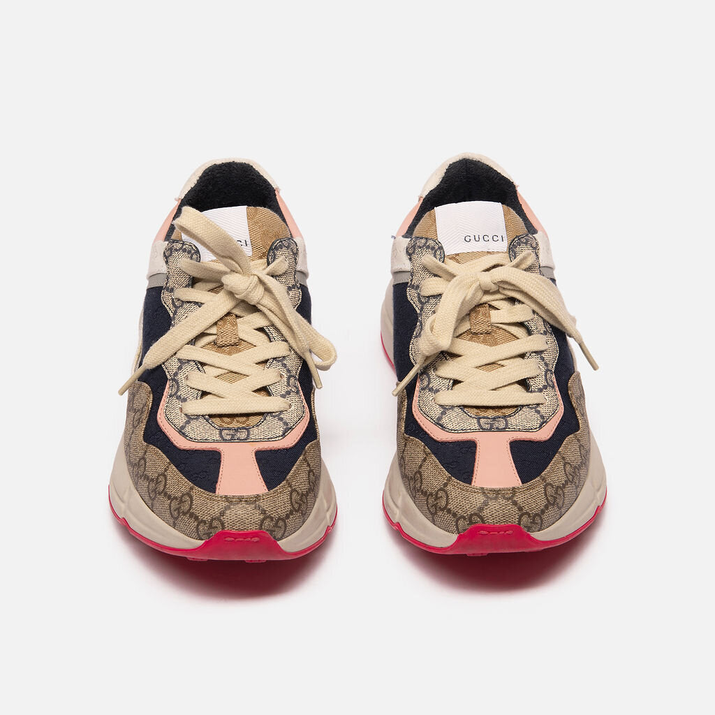Gucci Logo Canvas Sneakers