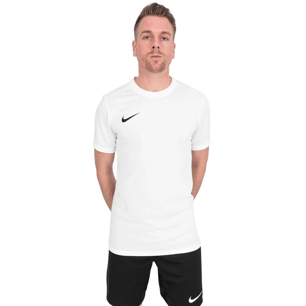 Nike Dri-FIT Park III White Black T-Shirt & Shorts