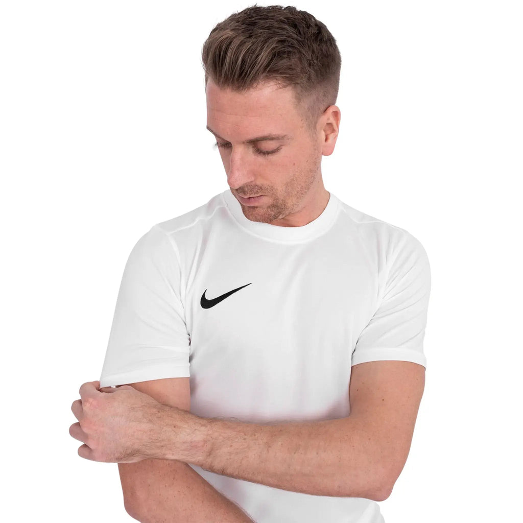 Nike Dri-FIT Park III White Black T-Shirt & Shorts