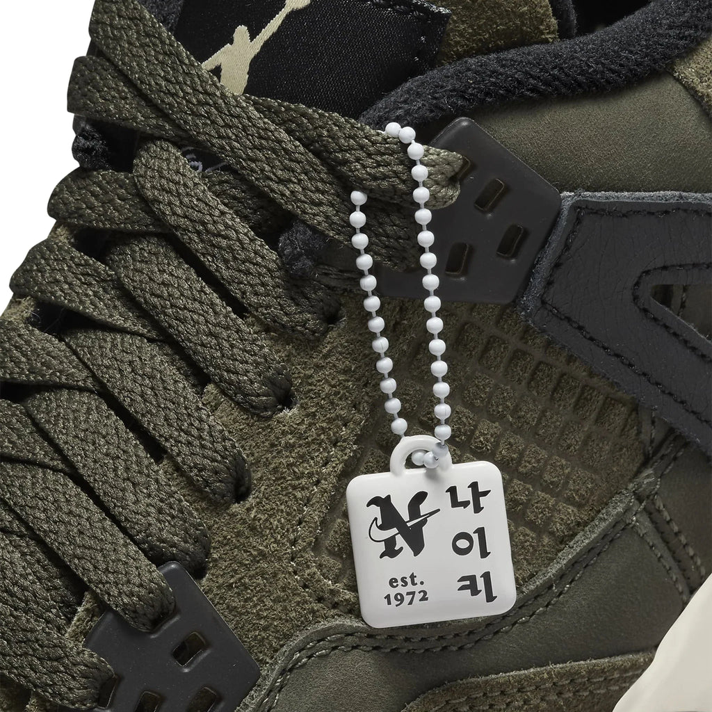 Air Jordan 4 Retro SE Craft Olive (GS) Sneakers - Green