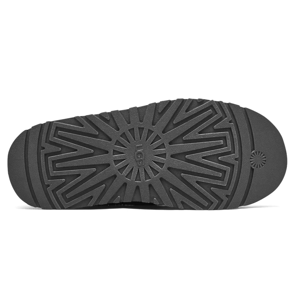 UGG Tazz Platform Black Slippers - Women's