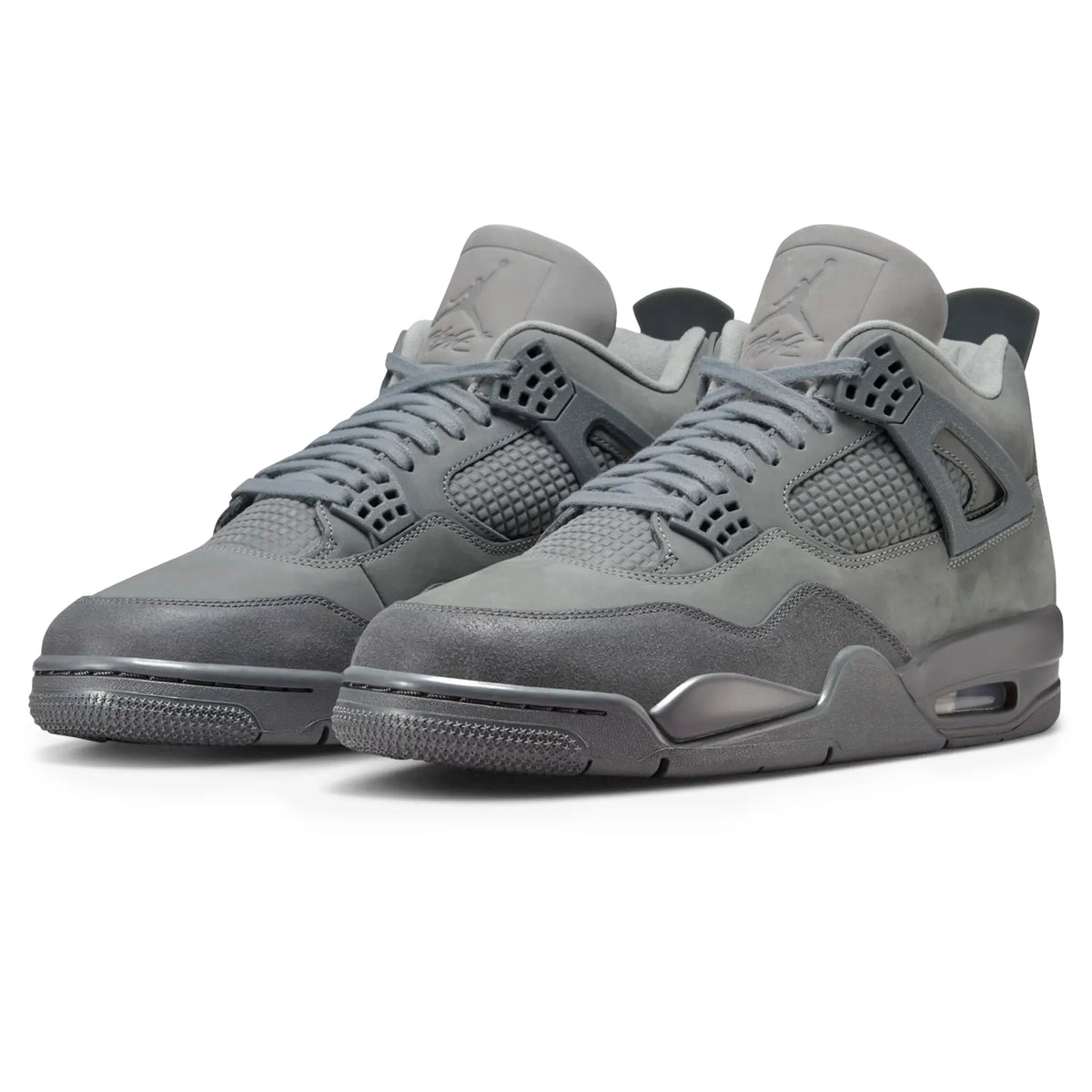 Air Jordan 4 Retro SE Paris Olympics Wet Cement Sneakers - Grey