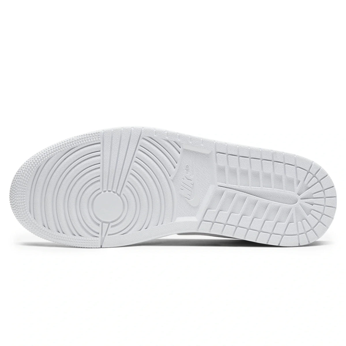 Air Jordan 1 Mid Triple White Sneakers