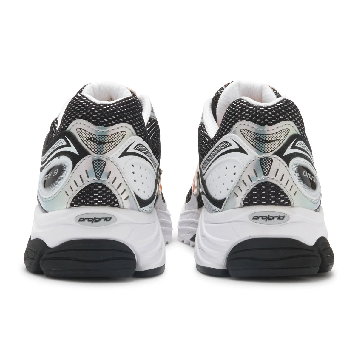 Saucony Progrid Omni 9 Speed Shades White Black Orange Vo2 Sneakers