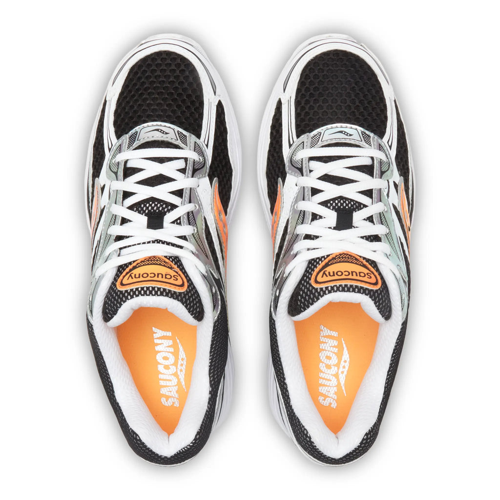 Saucony Progrid Omni 9 Speed Shades White Black Orange Vo2 Sneakers