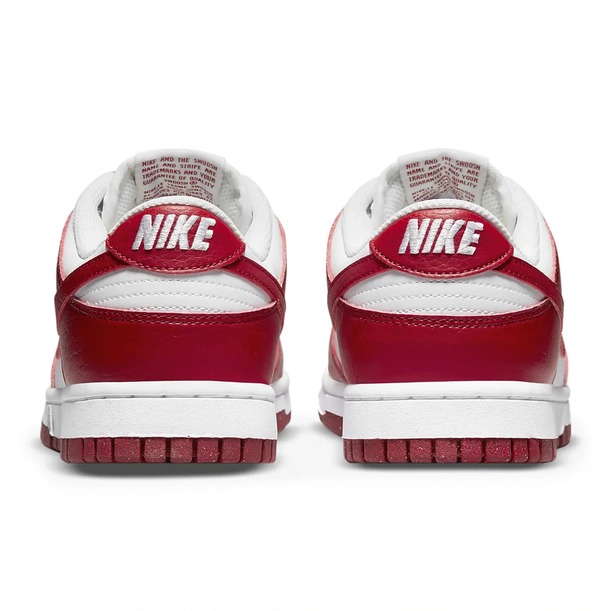Nike Dunk Low Next Nature White Gym Red - Women's Sneakers
