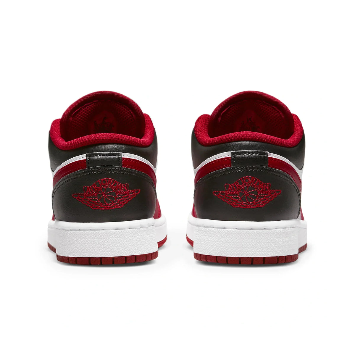 Air Jordan 1 Low Bulls (GS) Sneakers - Red