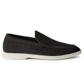 Loro Piana Summer Walk Suede Caviar Loafers