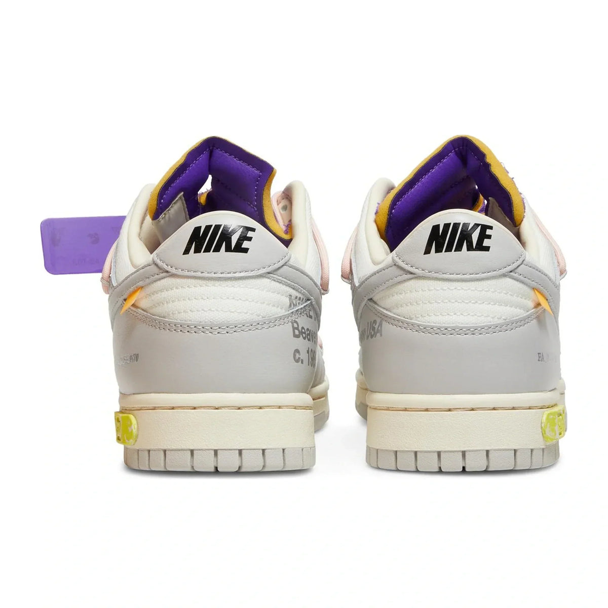 Nike x Off-White Dunk Low Lot 24 Sneakers