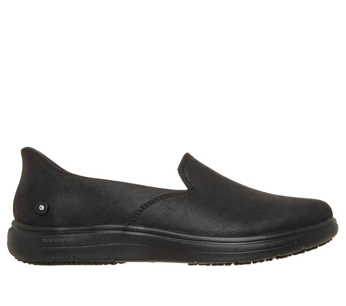 Skechers Slip-ins Work Slip-Resistant: On-The-GO Flex Radiant, BLACK