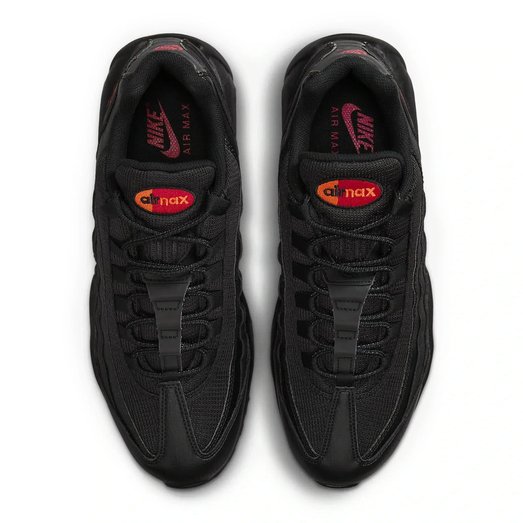Nike Air Max 95 Black Red Orange Sneakers