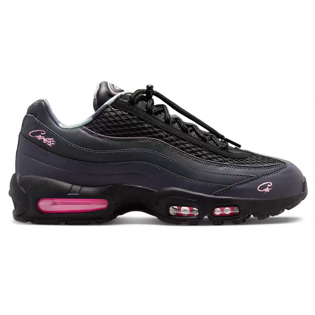 Corteiz x Nike Air Max 95 SP Pink Beam Sneakers - Grey