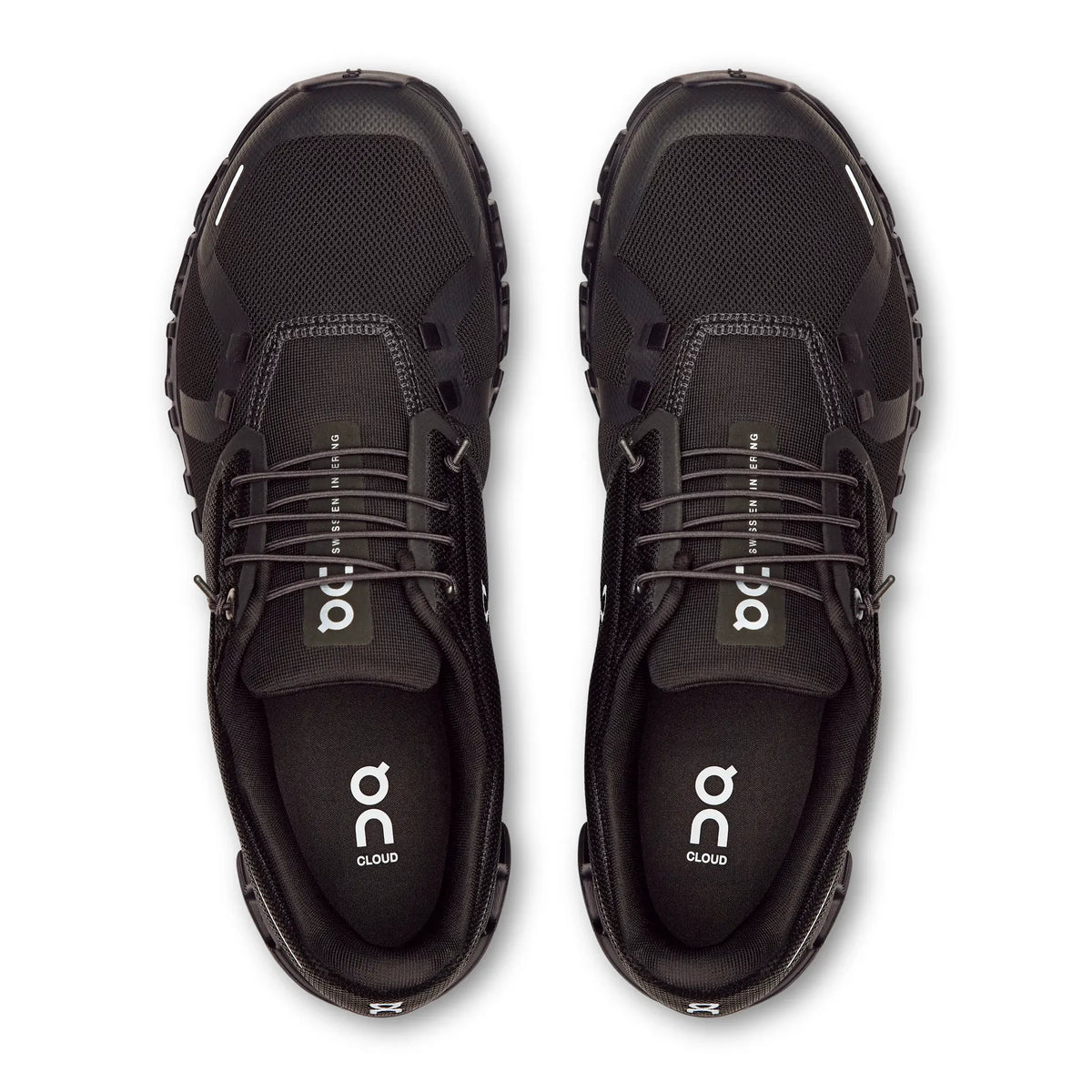 On Running Cloud 6 All Black Athletic Shoes