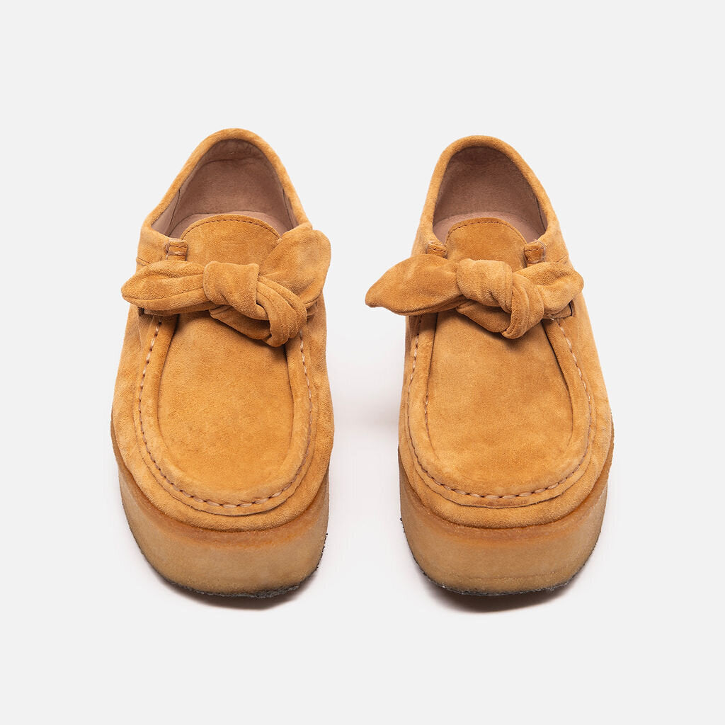 Loeffler Randall Tan Suede Platform Chukka Shoe