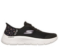 Skechers Slip-ins: GO WALK Flex - Lily Rose, BLACK