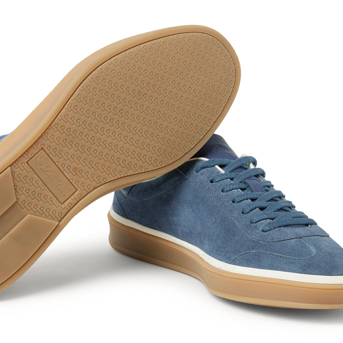 Loro Piana Tennis Walk Black Figs Sneaker - Women's