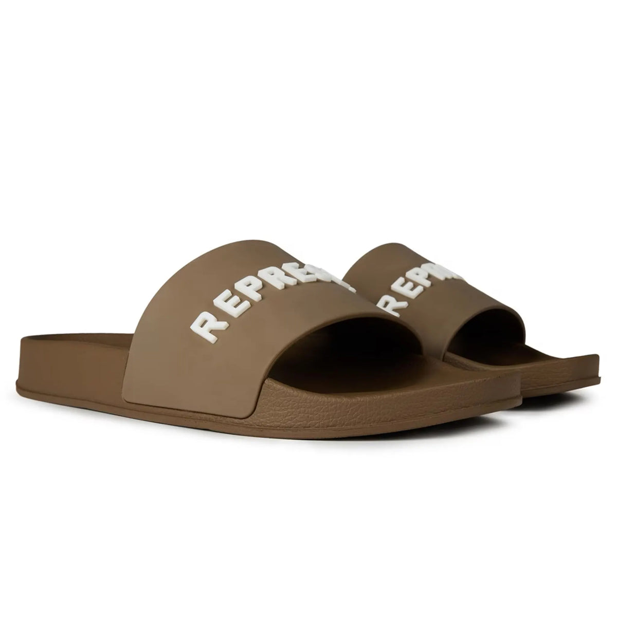 Represent Owners Club Cashmere Pool Slides - Brown