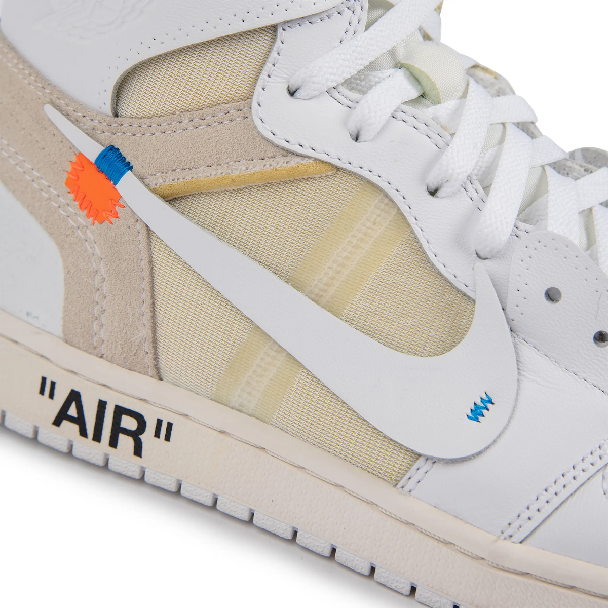 Preloved - Off-White x Air Jordan 1 Retro High OG White Sneakers