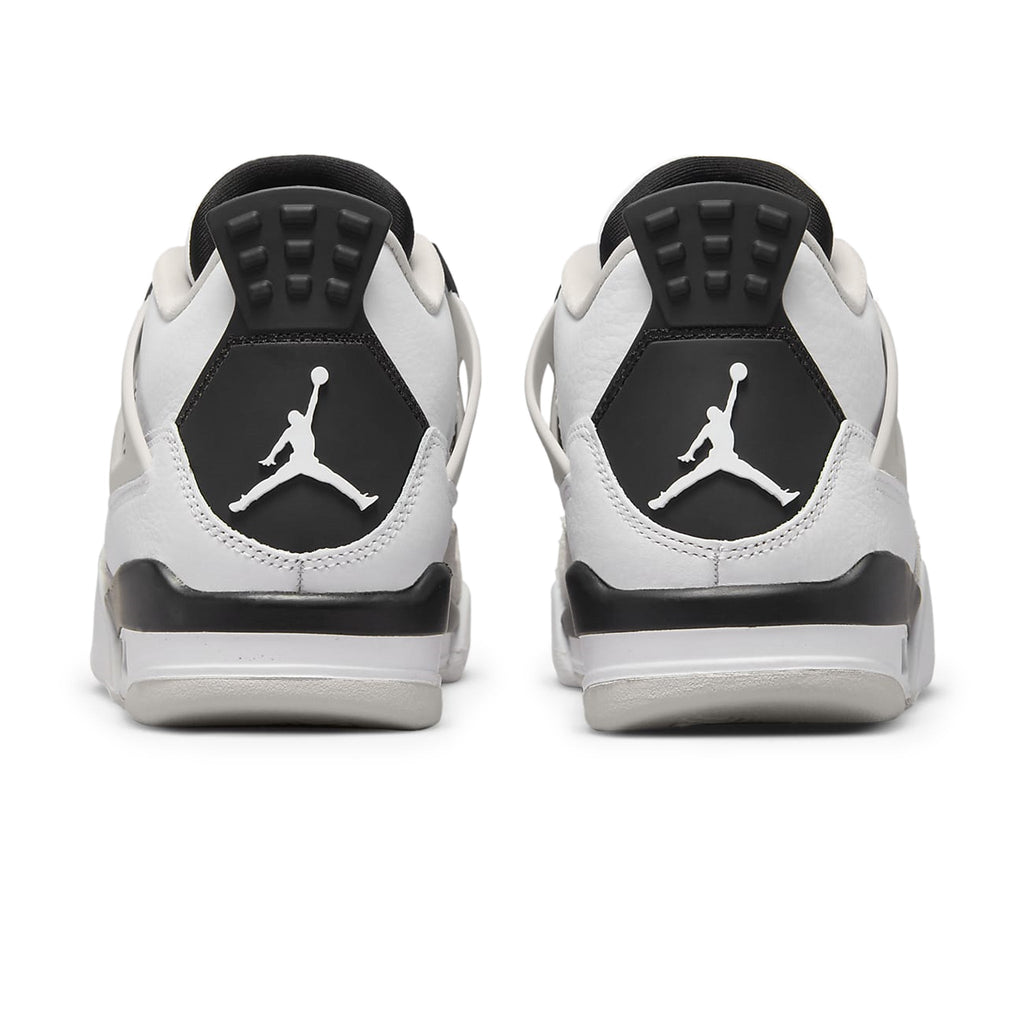 Air Jordan 4 Retro Military Black (GS) Sneakers - White