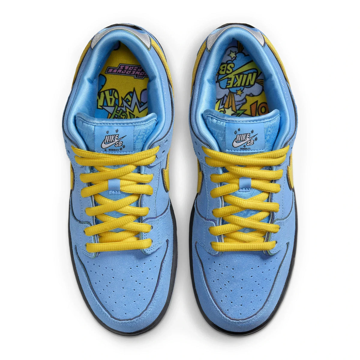 The Powerpuff Girls x Nike SB Dunk Low Bubbles Sneakers - Blue