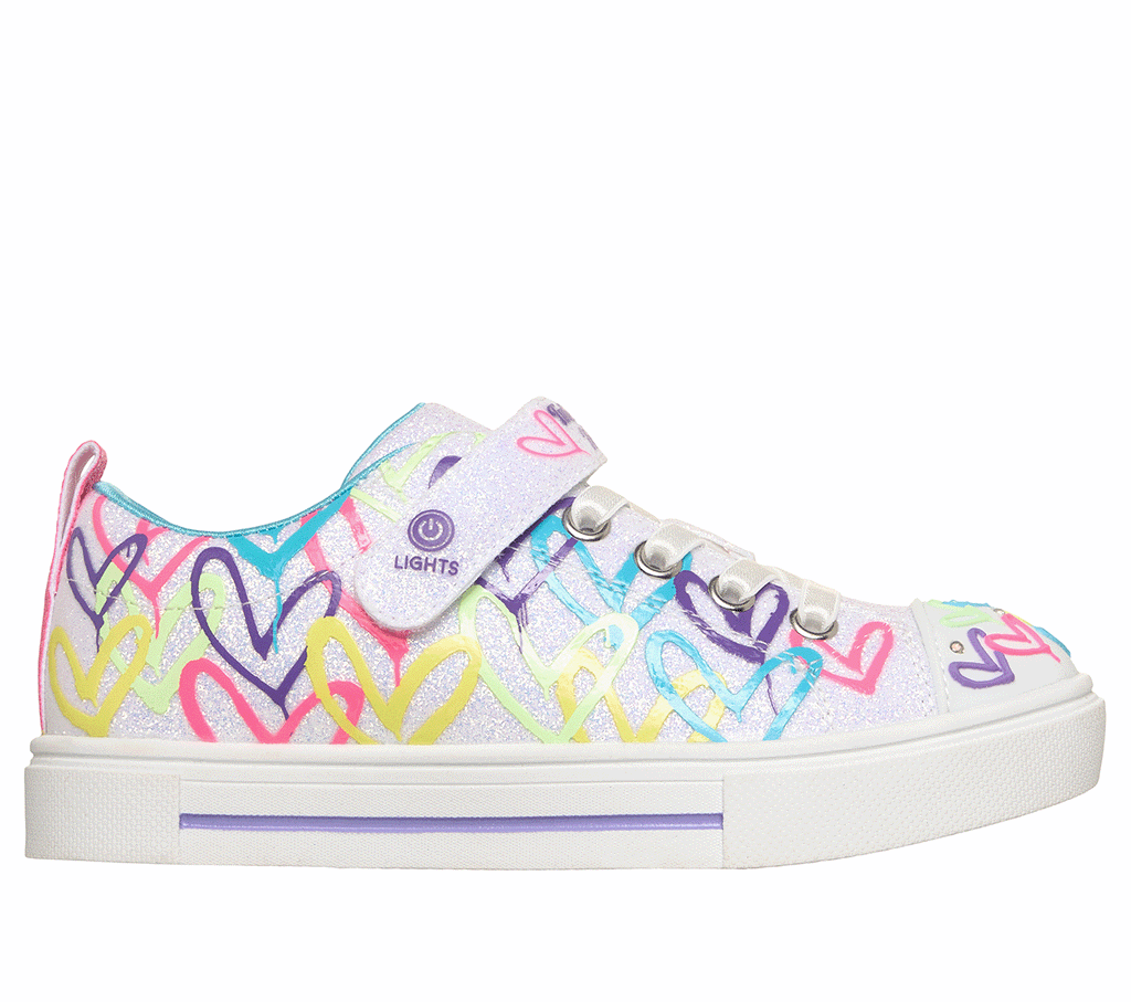 Twinkle Toes JGoldcrown: Twinkle Sparks - Love Medley, WHITE / MULTI
