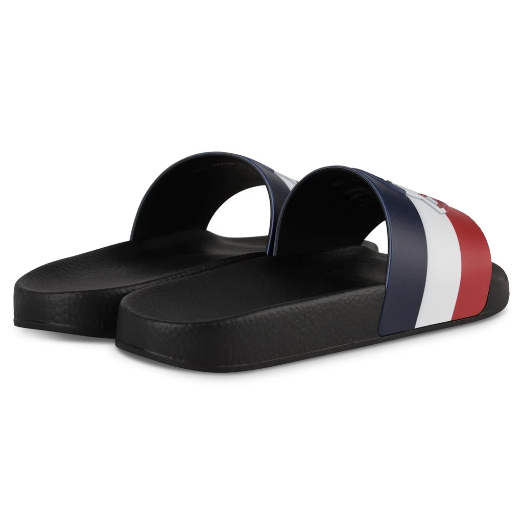 Moncler Basile Black Sliders Sandals