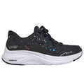 Skechers Slip-ins: Contour Foam - Cozy Fit Paint Splatter, BLACK / MULTI