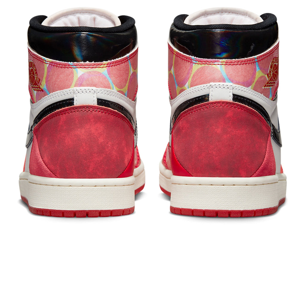 Air Jordan 1 Retro High OG Spider-Man Across the Spider-Verse Sneakers - Red