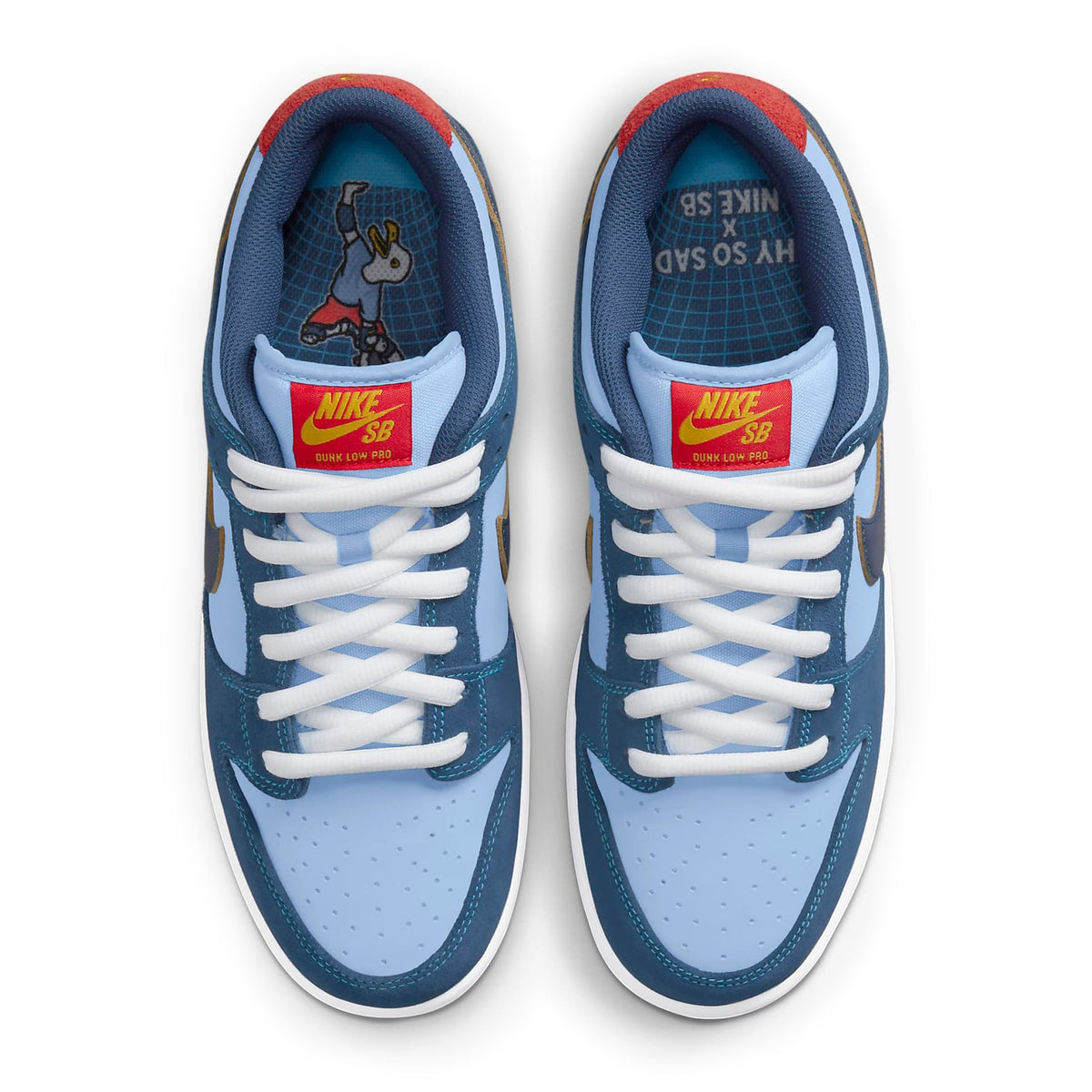 Nike SB Dunk Low Pro Why So Sad? Sneakers - Blue