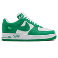 Louis Vuitton x Nike Air Force 1 Low White Green Sneakers