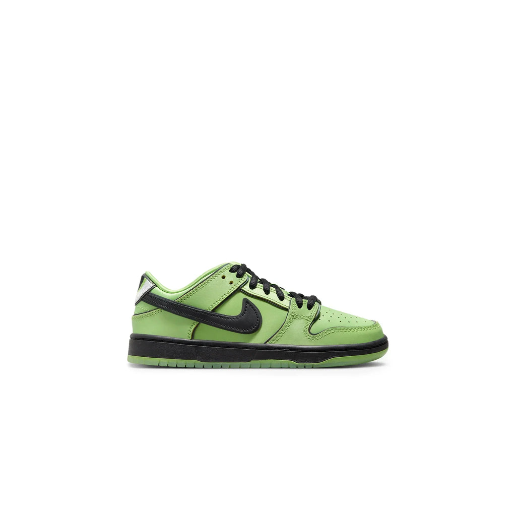 The Powerpuff Girls x Nike SB Dunk Low Buttercup (PS) Sneakers - Green