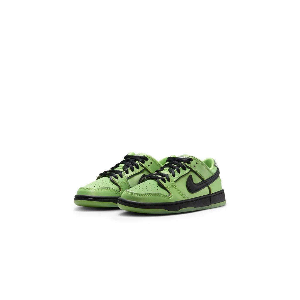 The Powerpuff Girls x Nike SB Dunk Low Buttercup (PS) Sneakers - Green