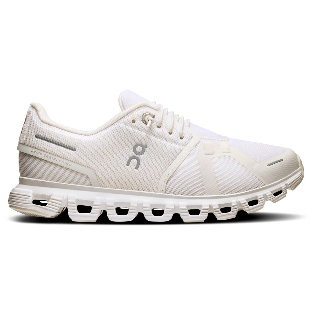 On Running Cloud 6 All White - Women's Athletic Shoes