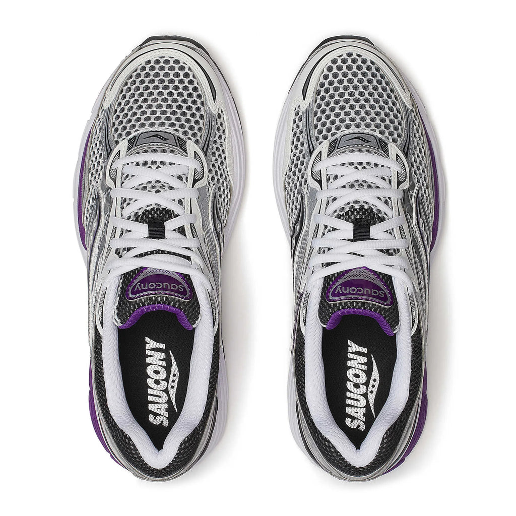 Saucony Progrid Omni 9 Silver Purple Sneakers