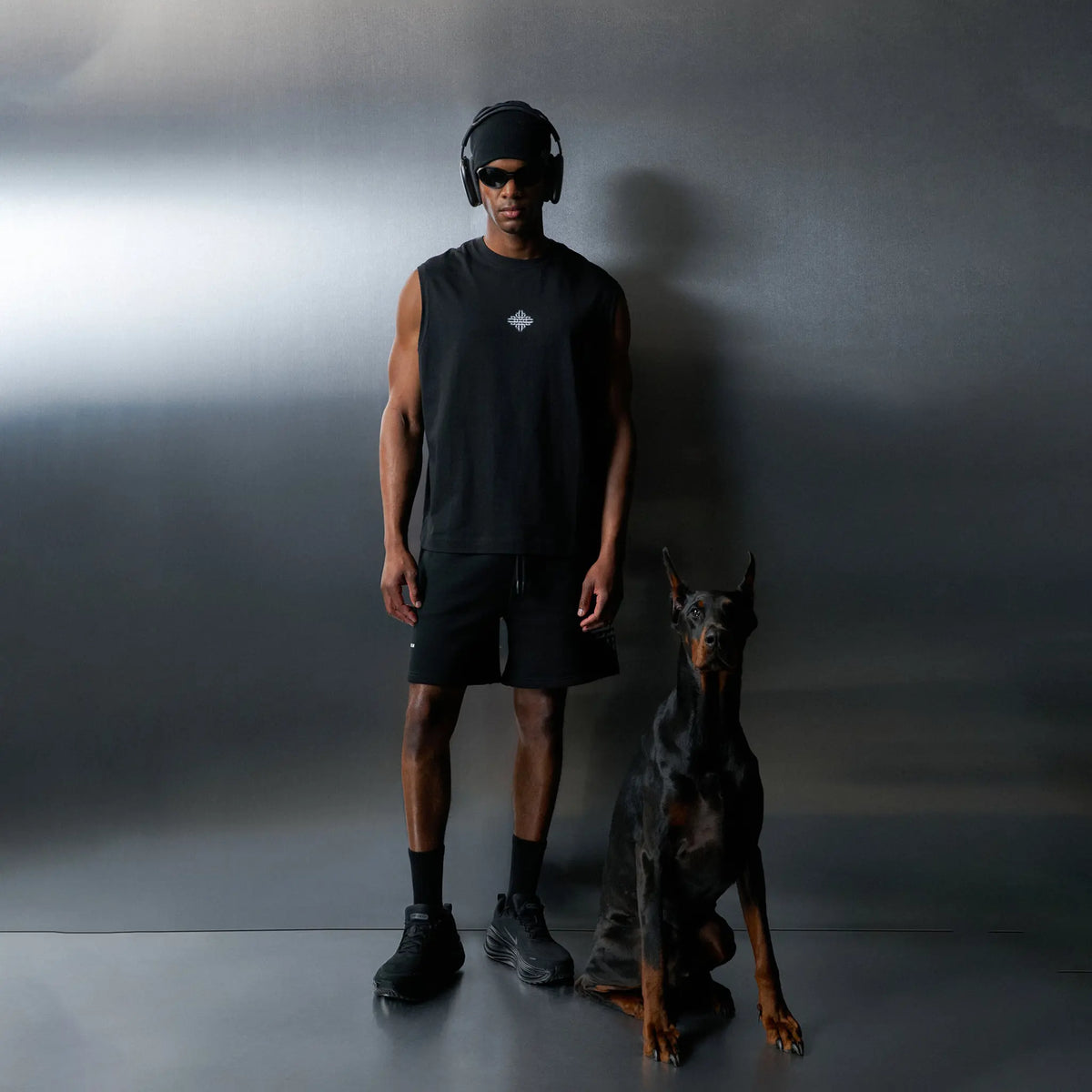 The Couture Club Luxury In Motion Emblem Black Vest