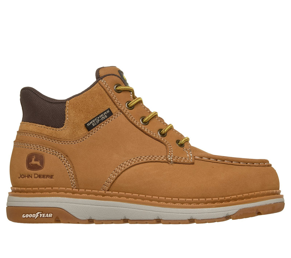 Skechers Slip-ins John Deere: Flex Boot Rangeland - Oakhorn, WHEAT